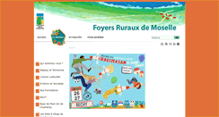 Desktop Screenshot of foyers-ruraux-moselle.org